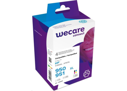 WECARE ARMOR cartridge pro HP Officejet Pro 8100, 8600, 1B+1C+1M+1Y, 1x75/3x30ml, 1x2890p/3x2295p (C2P43AE/950XL/951XL) WECARE ARMOR cartridge pro HP Officejet Pro 8100, 8600, 1B+1C+1M+1Y, 1x75/3x30ml, 1x2890p/3x2295p (C2P43AE/950XL/951XL)