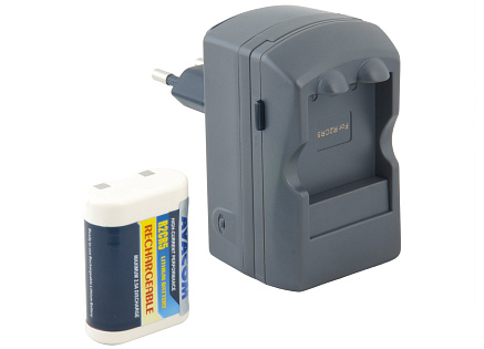 AVACOM nabíjecí souprava ACFRB pro nabíjení baterií 2CR5 + 1ks 2CR5