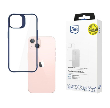 3mk ochranný kryt Satin Armor Case+ Blue pro Apple iPhone 14 3mk ochranný kryt Satin Armor Case+ Blue pro Apple iPhone 14