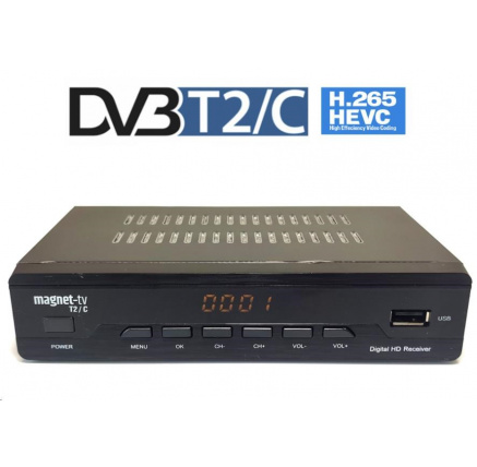 Magnet TV DVB - T/T2/C s HEVC (H.265)