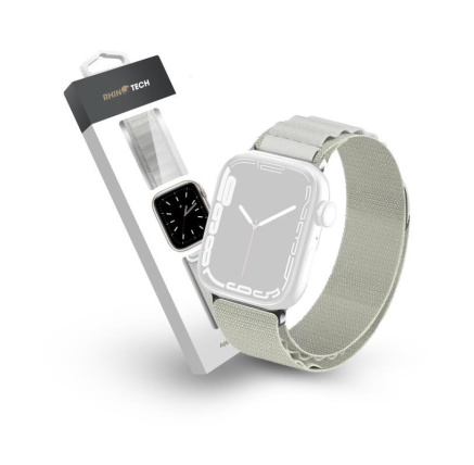 RhinoTech řemínek Ultra Alpine Loop pro Apple Watch 42/44/45/49mm bílá