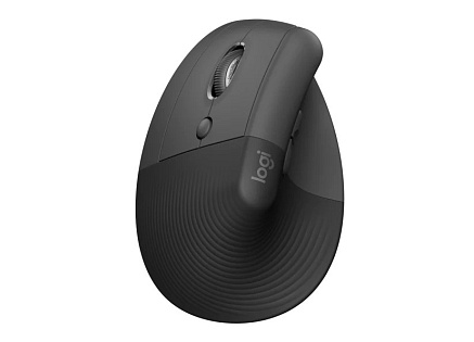 Logitech Lift Vertikální ergonomická myš pro Business, pro leváky, 2.4GHZ/BT, graphite/black Logitech Lift Vertikální ergonomická myš pro Business, pro leváky, 2.4GHZ/BT, graphite/black