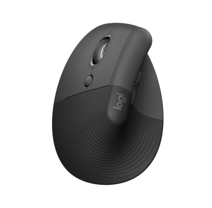 Logitech Lift Vertikální ergonomická myš pro Business, pro leváky, 2.4GHZ/BT, graphite/black Logitech Lift Vertikální ergonomická myš pro Business, pro leváky, 2.4GHZ/BT, graphite/black