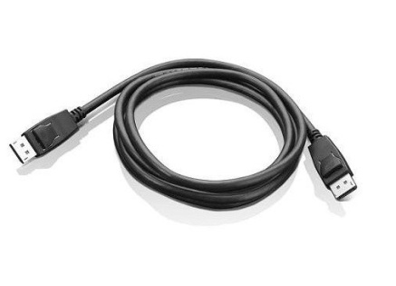 LENOVO kabel DisplayPort to DisplayPort Cable - přenos signálu přes DP, 1,8m