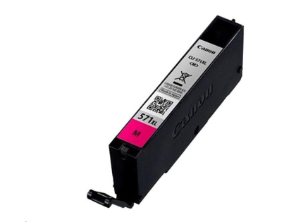 CANON CARTRIDGE CLI-571XL M purpurová pro PIXMA MG575x, MG685x, MG775x, TS505x, TS605x, TS805x, TS905x (715 str.)