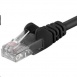 PREMIUMCORD Patch kabel UTP RJ45-RJ45 CAT5e 3m černá