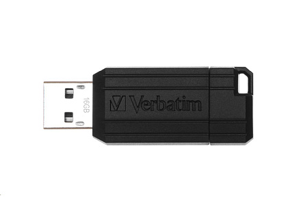 VERBATIM Flash Disk 16GB Store 'n' Go PinStripe, černá