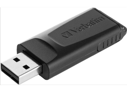 VERBATIM USB Flash Disk Store 'n' Go SLIDER 16GB - černá