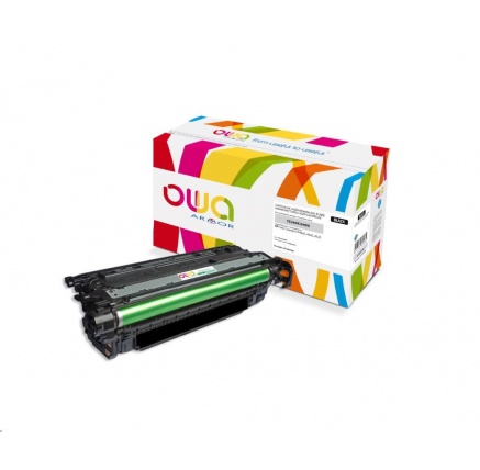 OWA Armor toner pro HP Color Laserjet CP4520/4525, 17000 Stran, CE260X, černá/black OWA Armor toner pro HP Color Laserjet CP4520/4525, 17000 Stran, CE260X, černá/black