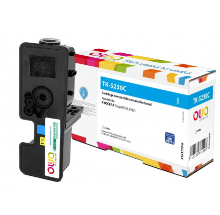 ARMOR toner pro Kyocera ECOSYS M5521, P5021 (TK5230C), modrá/cyan, 2200 str ARMOR toner pro Kyocera ECOSYS M5521, P5021 (TK5230C), modrá/cyan, 2200 str