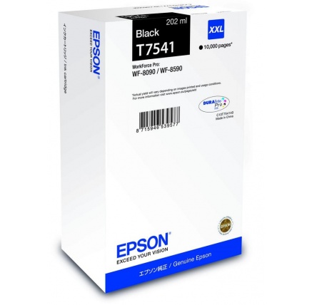 EPSON Ink čer WF-8xxx Series Ink Cartridge XXL Black - 10.000str. (202 ml)