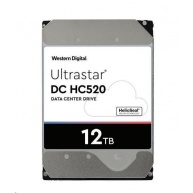 Western Digital Ultrastar® HDD 12TB (HUH721212ALE601) DC HC520 3.5in 26.1MM 256MB 7200RPM SATA 512E SED (GOLD)