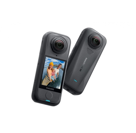 Insta360 X4 Air Standard Bundle akční kamera, Černá, 8K/30fps, 4K/ až 60fps, 6osý gyroskop, 360°, Active HDR, vodotěsná