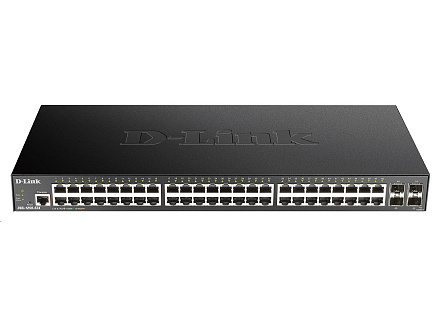 D-Link DGS-1250-52X 52-port Gigabit Smart Switch, 48x GbE, 4x SFP+