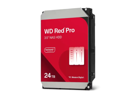 WD RED Pro NAS WD241KFGX 24TB, SATA III 3.5", 512MB 7200RPM, 287MB/s, CMR