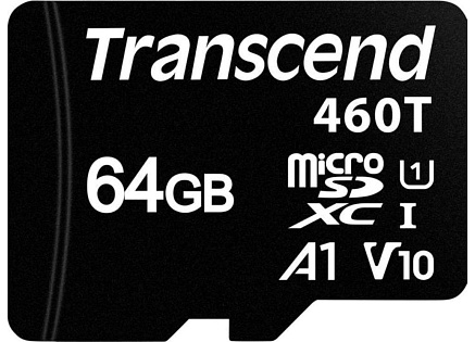 TRANSCEND Industrial Micro SDXC 460T 64GB, Class 10 UHS-I U1 A1, 3D TLC BiCS5 TRANSCEND Industrial Micro SDXC 460T 64GB, Class 10 UHS-I U1 A1, 3D TLC BiCS5