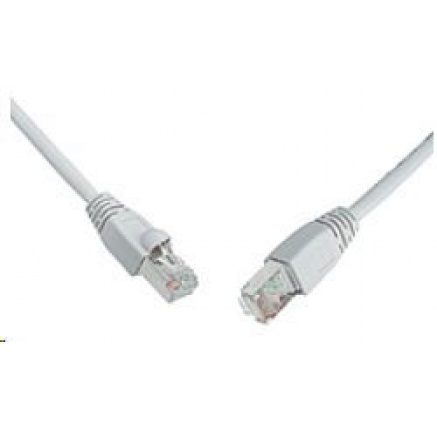 Solarix Patch kabel CAT6 SFTP PVC 20m šedý snag-proof C6-315GY-20MB