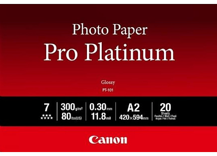 Canon fotopapír Premium Fine Art Smooth, FA-SM2, matný, A2, 310 g/m, 20 ks