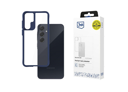 3mk ochranný kryt Satin Armor Case+ Blue pro Samsung Galaxy A55 5G