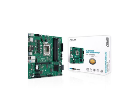 ASUS MB Sc LGA1700 PRO B760M-C-CSM, Intel B760, 4xDDR5, 2xDP, 1xHDMI, 1xVGA, mATX