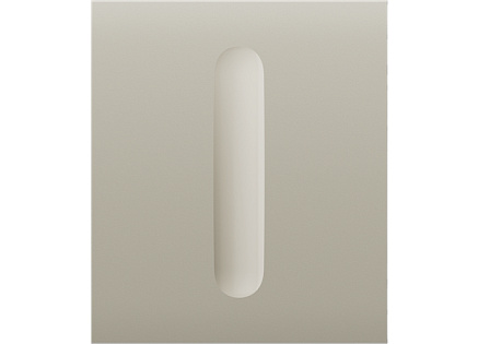 Ajax  CenterButton (Dimmer) - Středový kryt stmívatelného tlačítka, slonovinová kost