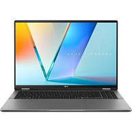 ASUS NTB Vivobook 16 Flip (TP3607SA-OLED113X), Ultra 7 258V, 16" 1920 x 1200, 32GB, 1TB SSD, Intel Arc, W11 Pro, Gray