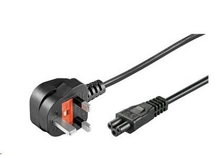 PREMIUMCORD Kabel napájecí 230V/10A, přímý pro Velkou Británii, 2m PREMIUMCORD Kabel napájecí 230V/10A, přímý pro Velkou Británii, 2m