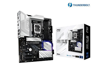 ASRock MB Sc LGA1851 Z890 PRO RS, Intel Z890, 4xDDR5, 1xDP, 1xHDMI, 2xThunderbolt, WI-FI