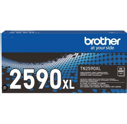 BROTHER Toner TN-2590XL Standardní toner 3000 stran pro L2622, L2922 BROTHER Toner TN-2590XL Standardní toner 3000 stran pro L2622, L2922