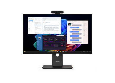 LENOVO LCD T27UD-40+MC60 - 27",IPS,16:9,3840x2160,60Hz,350cd/m2,1500:1,4ms(GtG),HDMI,DP,USB Hub,USB-C,RJ45,Pivot
