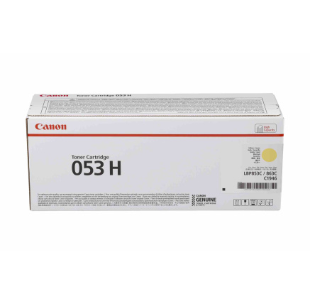 Canon LASER TONER CRG 053H Y žlutá pro i-SENSYS X C1946P (32 000 str.) Canon LASER TONER CRG 053H Y žlutá pro i-SENSYS X C1946P (32 000 str.)