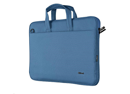 TRUST Pouzdro na notebook 16" Bologna Slim Laptop Bag Eco, modrá