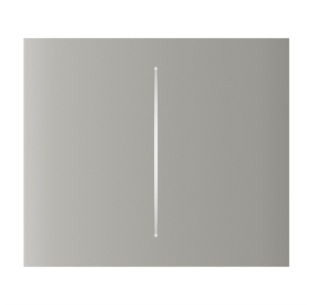 Ajax  CenterButton (2-gang) vertical - Středové dvou tlačítko, vertikální instalace, ústřicová