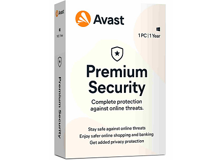_Nová Avast Premium Security for Windows 1 zařízení na 12 měsíců _Nová Avast Premium Security for Windows 1 zařízení na 12 měsíců