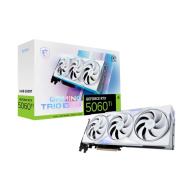 MSI VGA NVIDIA GeForce RTX 5060 Ti 16G GAMING TRIO OC WHITE, RTX 5060 Ti, 16GB GDDR7, 3xDP, 1xHDMI