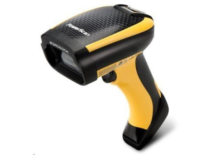 Datalogic PM9100, 1D, multi-IF, RB, black, žlutá