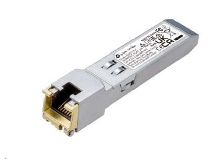 TP-Link SM5310-T SFP+ metalický modul 10Gb/s, RJ-45, 30m TP-Link SM5310-T SFP+ metalický modul 10Gb/s, RJ-45, 30m
