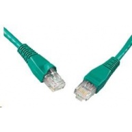 Solarix Patch kabel CAT5E UTP PVC 5m zelený snag-proof C5E-114GR-5MB