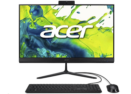 ACER PC AiO Aspire C24-2G_UUBR57430U_65W,R5 7430U,23.8"FHD,8GB,512GB SSD,UHD,Linux,Black ACER PC AiO Aspire C24-2G_UUBR57430U_65W,R5 7430U,23.8"FHD,8GB,512GB SSD,UHD,Linux,Black