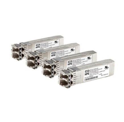 HPE MSA 25Gb SFP28 Short Range 4-pack iSCSI Transceiver HPE MSA 25Gb SFP28 Short Range 4-pack iSCSI Transceiver