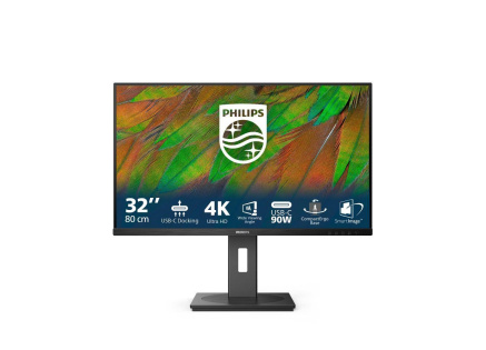 Philips MT 31,5" 32B1U3900 - 3840x2160,VA,60Hz,2xHDMI,DP,USBhub,USB-C,RJ45,Repro,Pivot Philips MT 31,5" 32B1U3900 - 3840x2160,VA,60Hz,2xHDMI,DP,USBhub,USB-C,RJ45,Repro,Pivot
