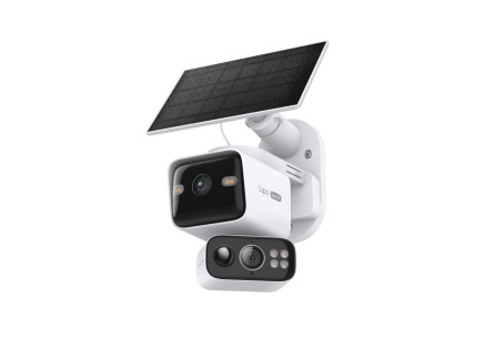 TP-Link Tapo C645D KIT venkovní/outdoor otočná kamera (2x 3MP, 2K 1296p, IR 10m, WiFi, micro SD card)