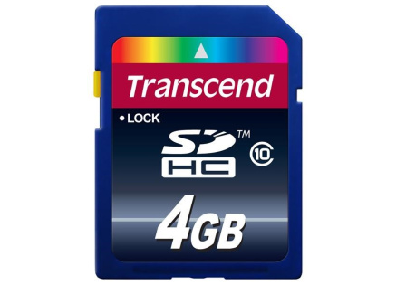 TRANSCEND SDHC karta 4GB Premium, Class 10 TRANSCEND SDHC karta 4GB Premium, Class 10