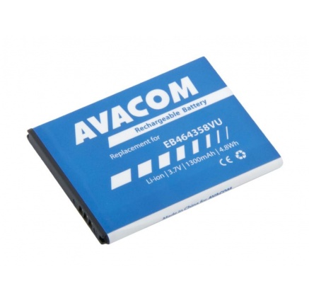 AVACOM baterie do mobilu Samsung S6500 Galaxy mini 2 Li-Ion 3,7V 1300mAh (náhrada EB464358VU) AVACOM baterie do mobilu Samsung S6500 Galaxy mini 2 Li-Ion 3,7V 1300mAh (náhrada EB464358VU)