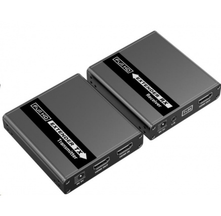 PremiumCord HDMI extender FULL HD 1080p na 70m přes Cat6/Cat6A/Cat7