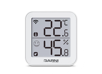 GARNI 158THT chytrý vnitřní teploměr s vlhkoměrem