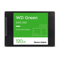 WD GREEN SSD 3D NAND WDS120G2G0A 120GB SATA/600, (R:500, W:400MB/s), 2.5"