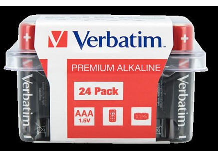 VERBATIM  Alkalická Baterie AAA 24 Pack / LR03
