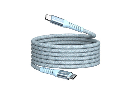 VERBATIM Kabel USB-C Sync & Charge, 60W, Magnetický, 120cm, modrá