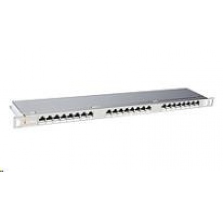 Solarix Patch panel 24xRJ45 CAT6 STP s vyvazovací lištou 0,5U SX24HD-6-STP-SL Solarix Patch panel 24xRJ45 CAT6 STP s vyvazovací lištou 0,5U SX24HD-6-STP-SL